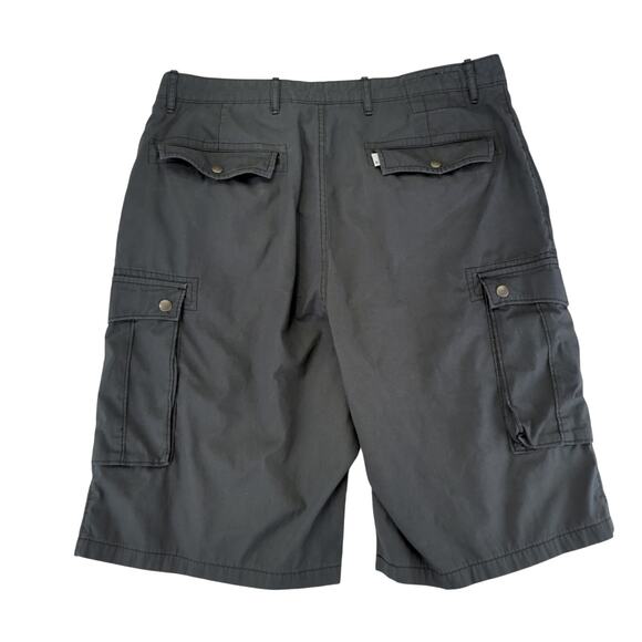 Levi's Cargo Shorts Dark Green Men's Size 36 - Picture 2 of 5